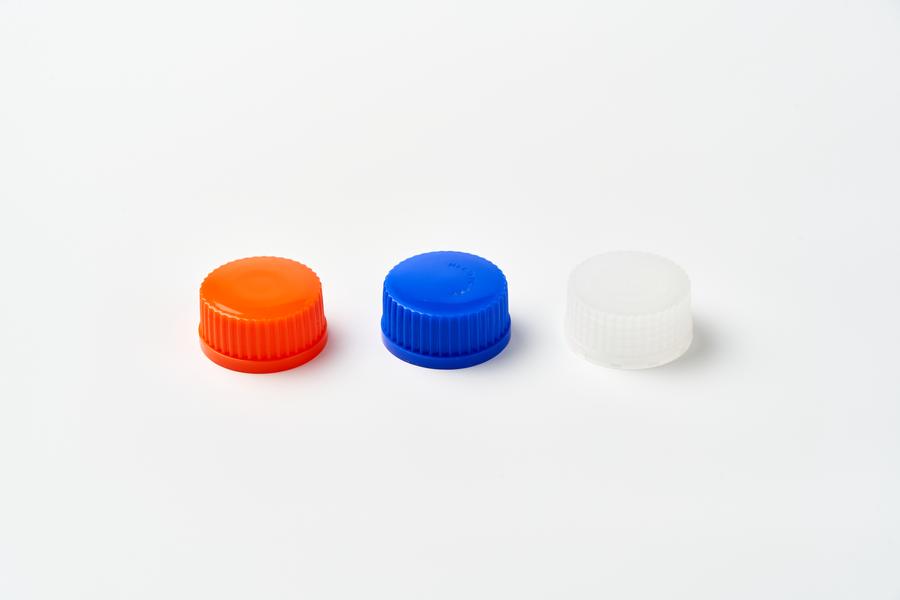 캡 색상 옵션 — 오렌지 · 블루 · 화이트